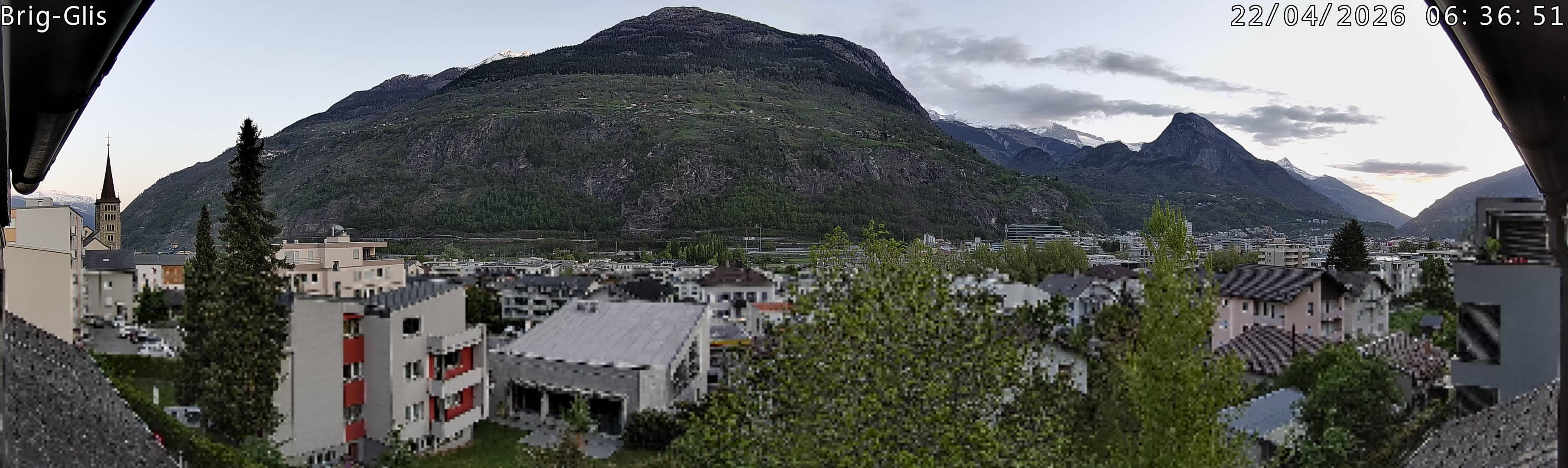 Archiv Foto Webcam Brig-Glis