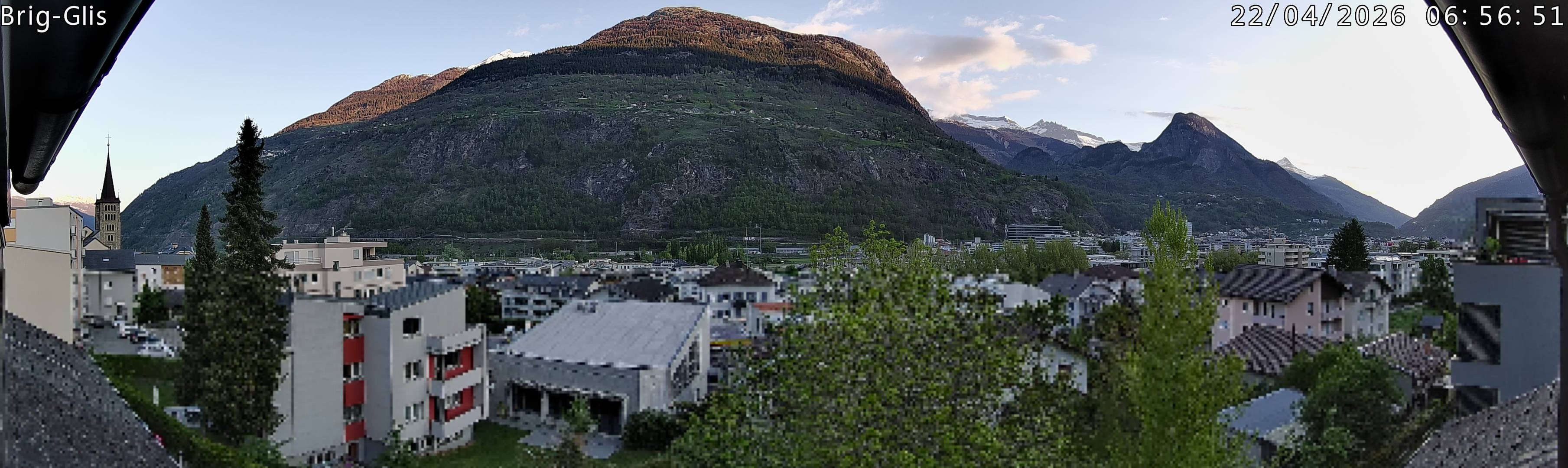 Archiv Foto Webcam Brig-Glis