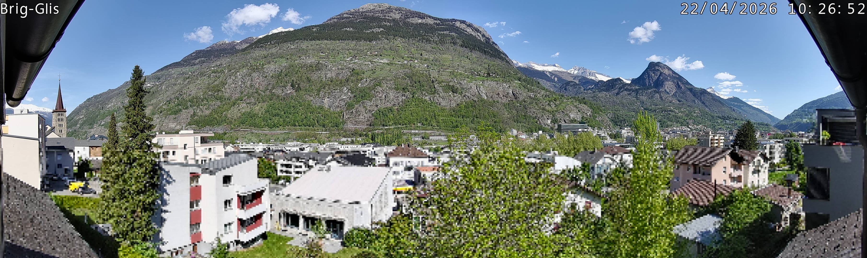 Archiv Foto Webcam Brig-Glis