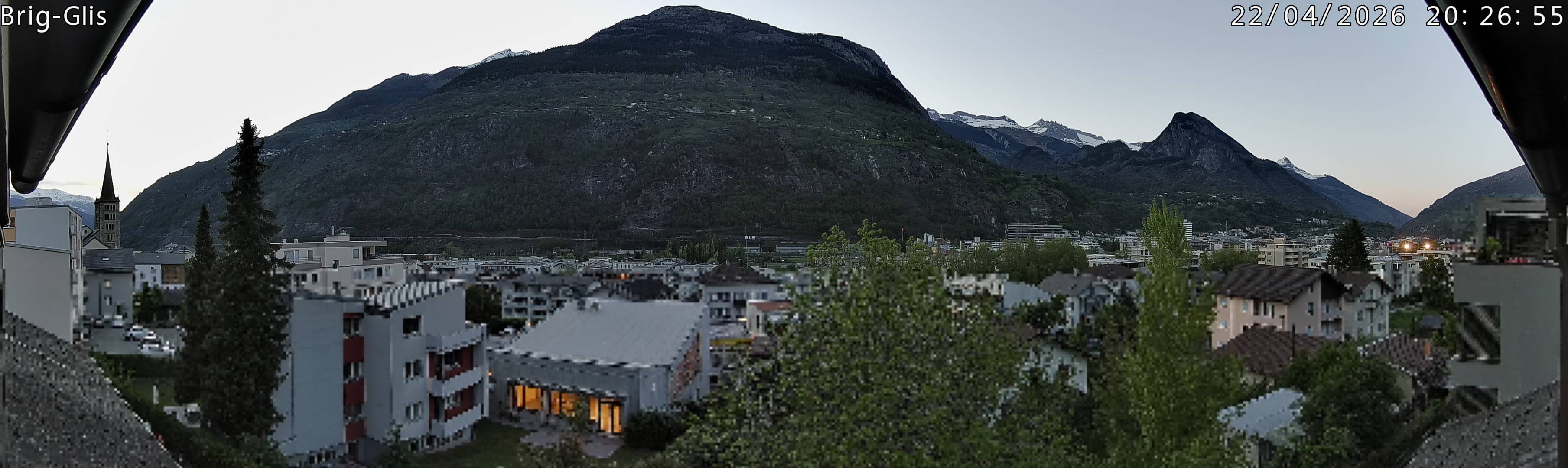 Archiv Foto Webcam Brig-Glis