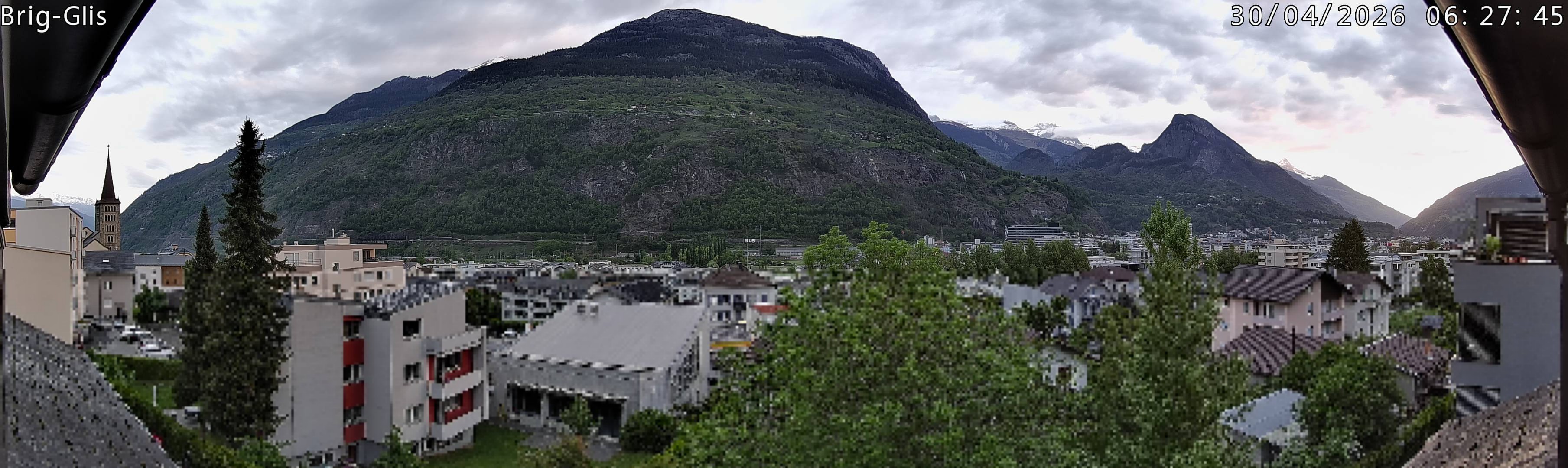 Archiv Foto Webcam Brig-Glis