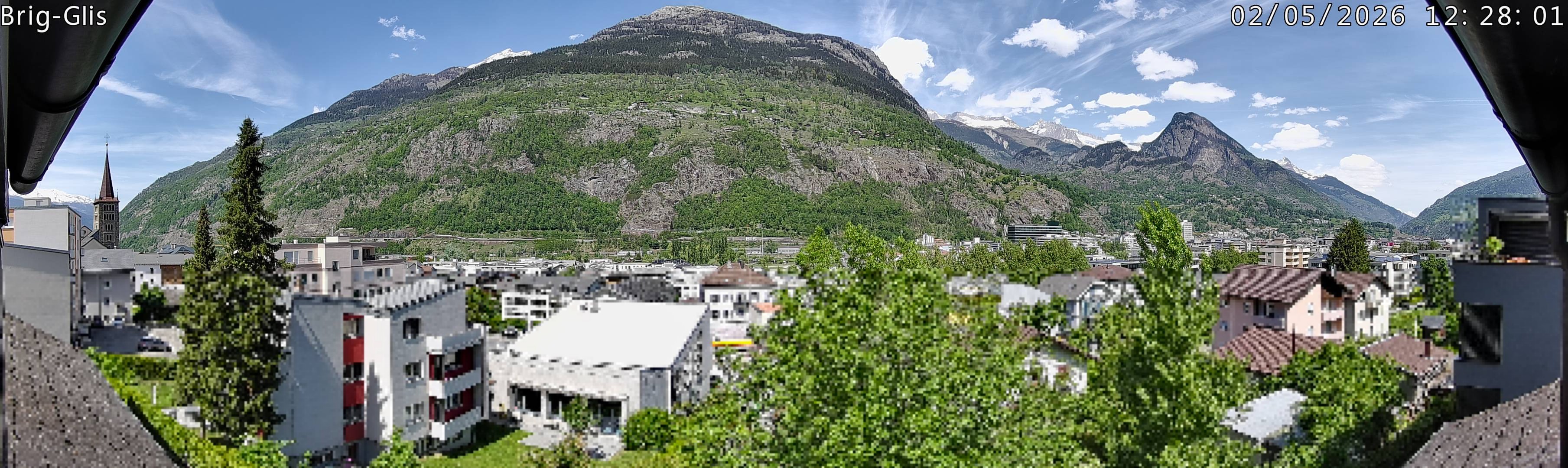 Archiv Foto Webcam Brig-Glis