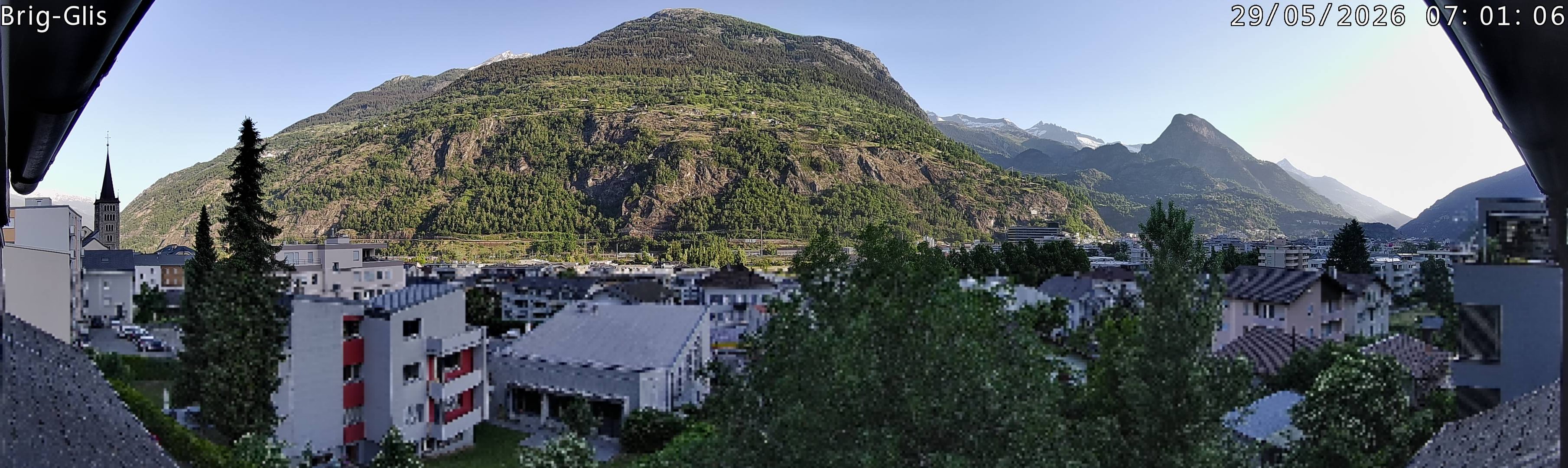 Archiv Foto Webcam Brig-Glis