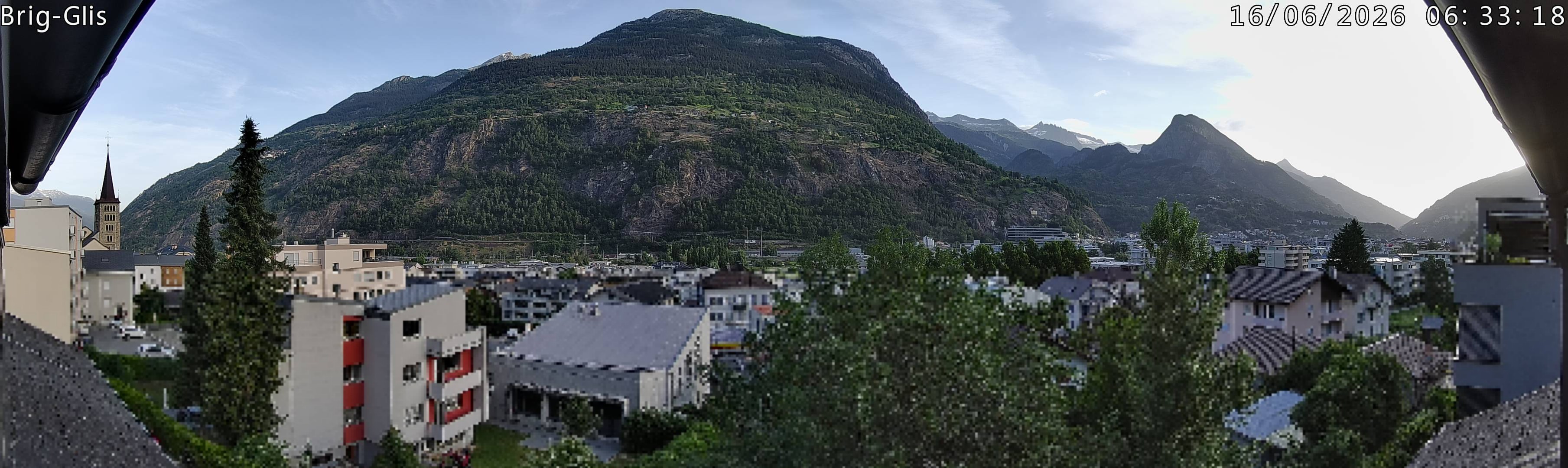 Archiv Foto Webcam Brig-Glis