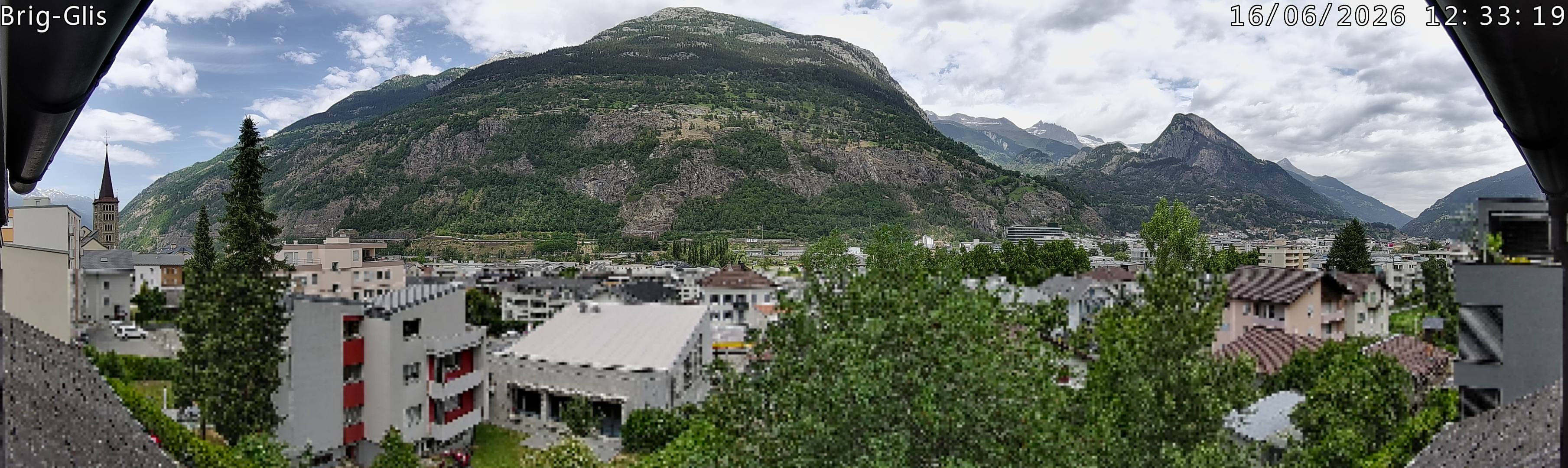 Archiv Foto Webcam Brig-Glis