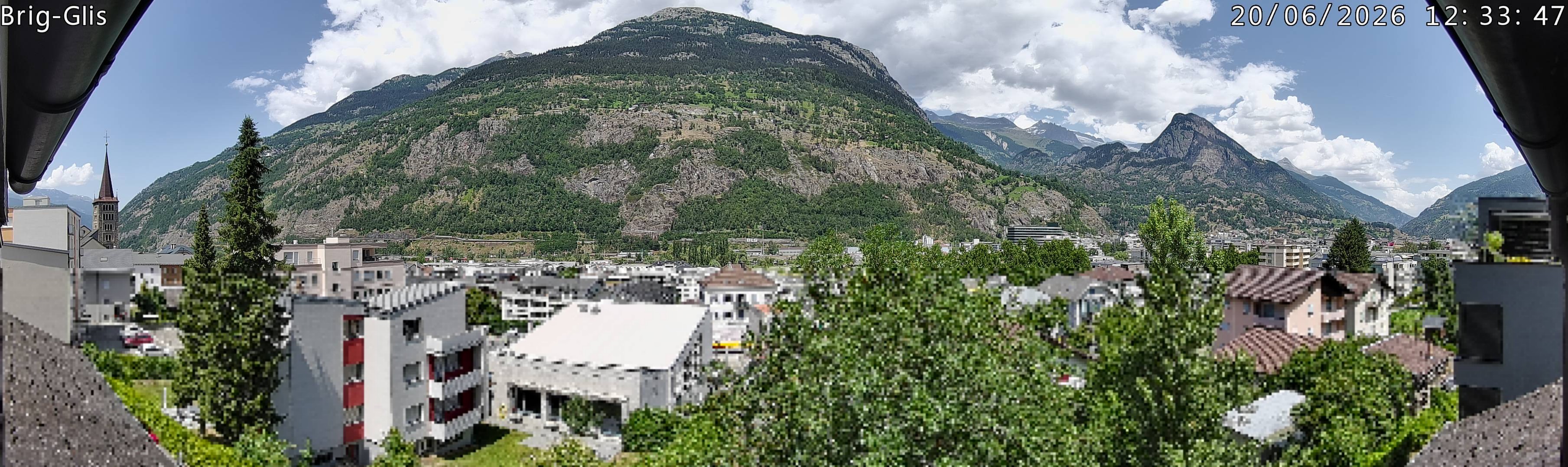 Archiv Foto Webcam Brig-Glis