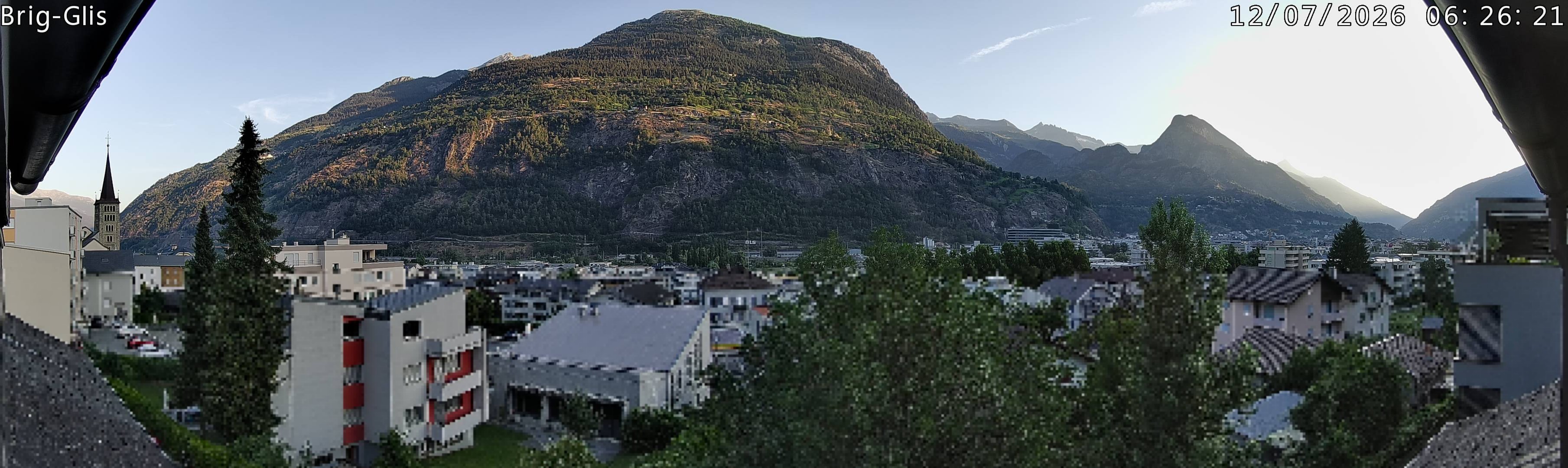 Archiv Foto Webcam Brig-Glis