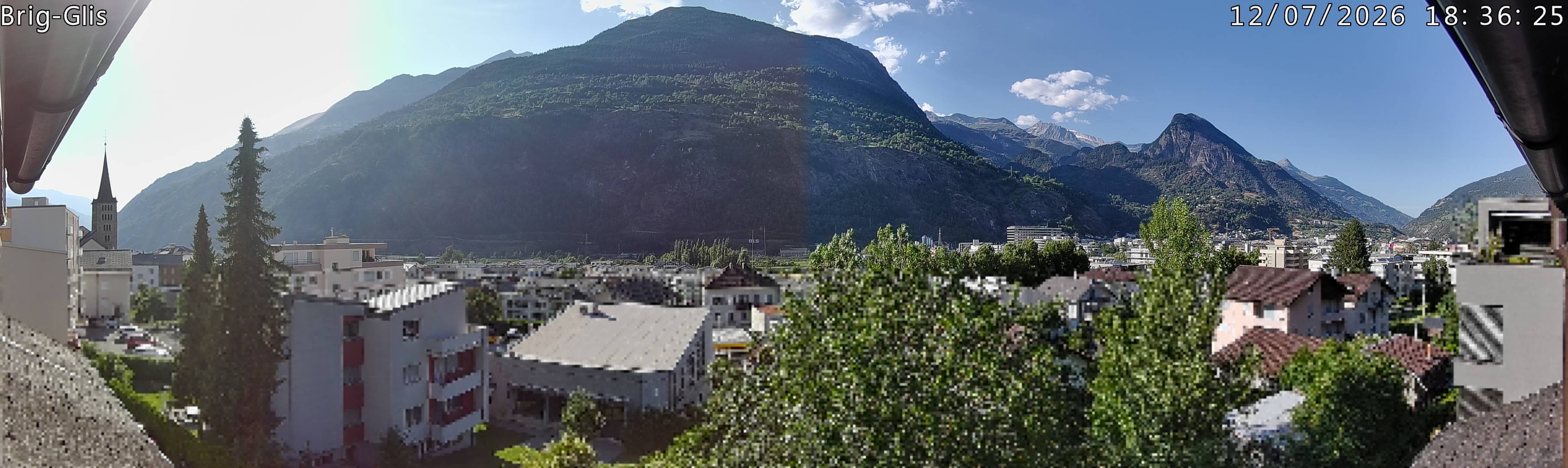 Archiv Foto Webcam Brig-Glis