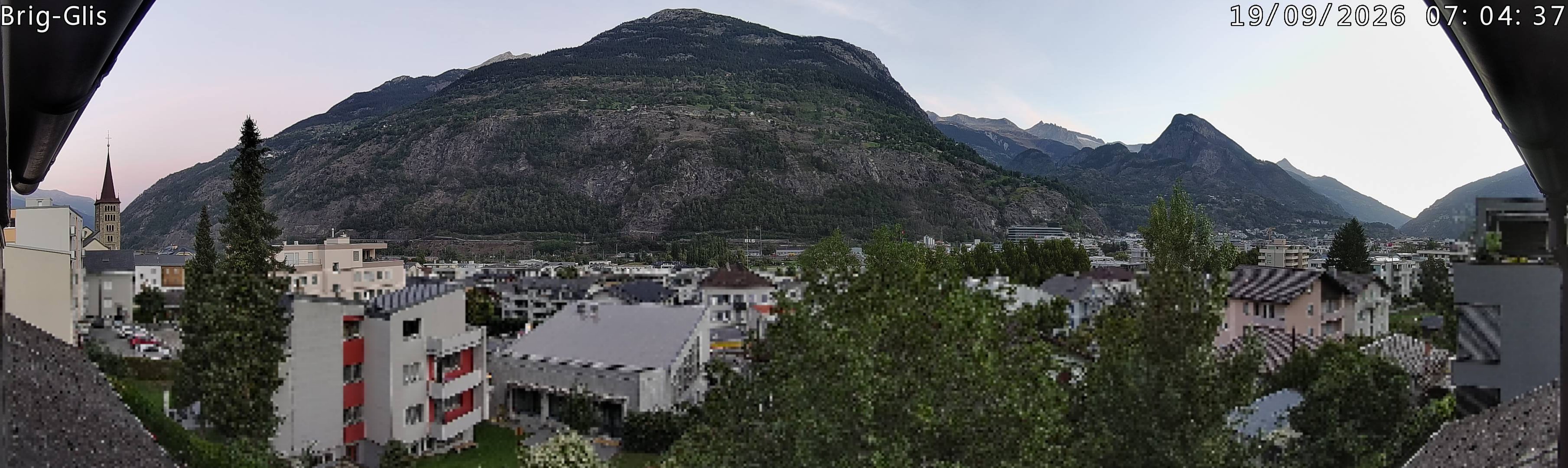 Archiv Foto Webcam Brig-Glis