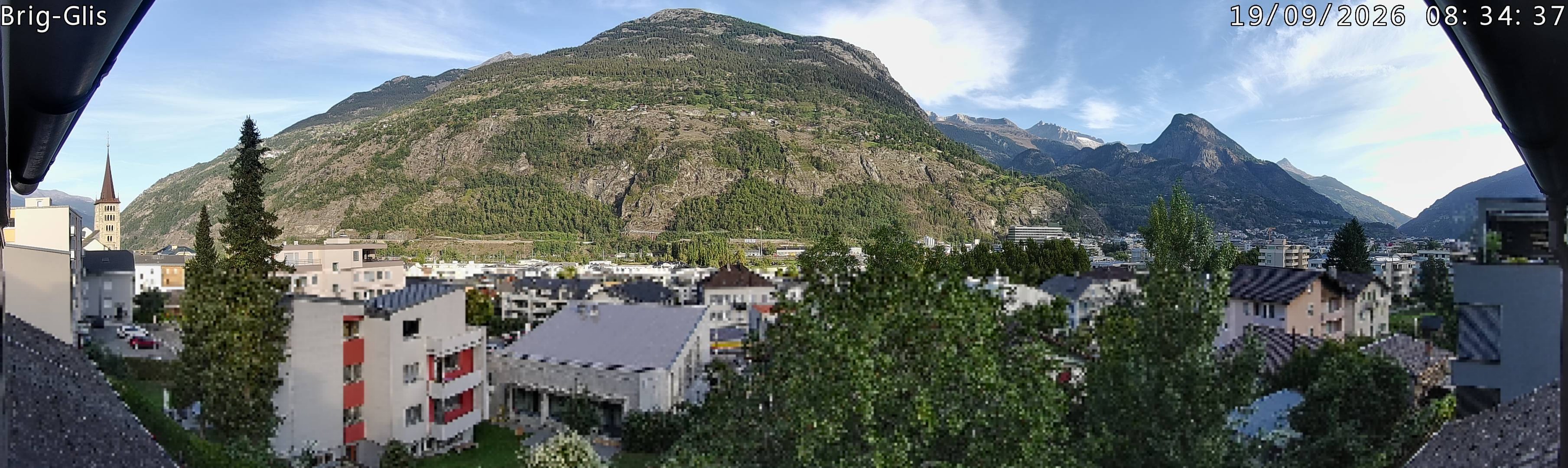 Archiv Foto Webcam Brig-Glis
