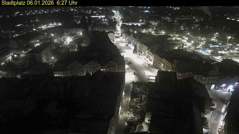 Archiv Foto Webcam Stadtplatz Eggenfelden