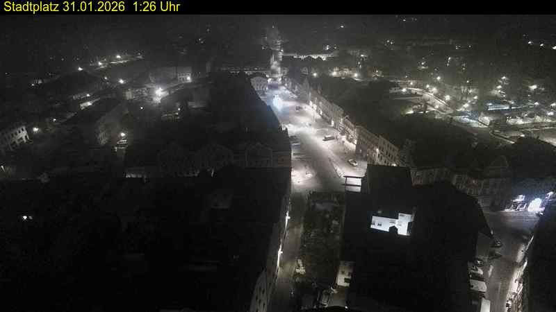 Archiv Foto Webcam Stadtplatz Eggenfelden