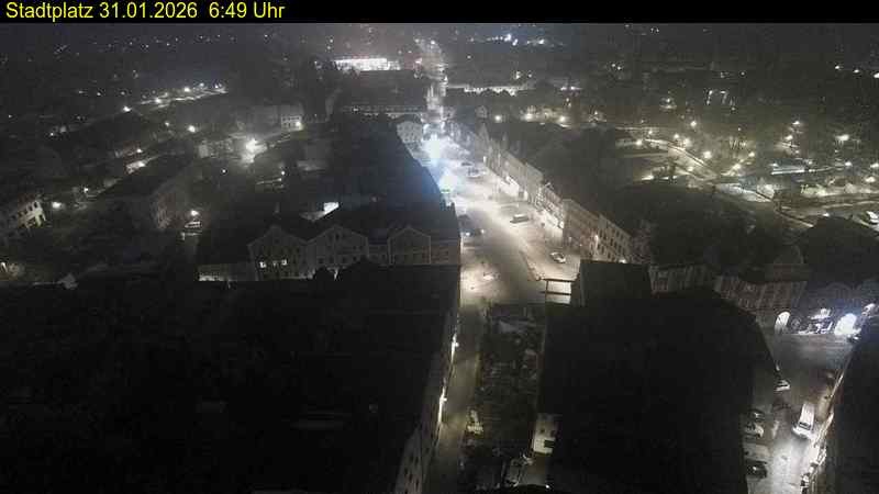 Archiv Foto Webcam Stadtplatz Eggenfelden