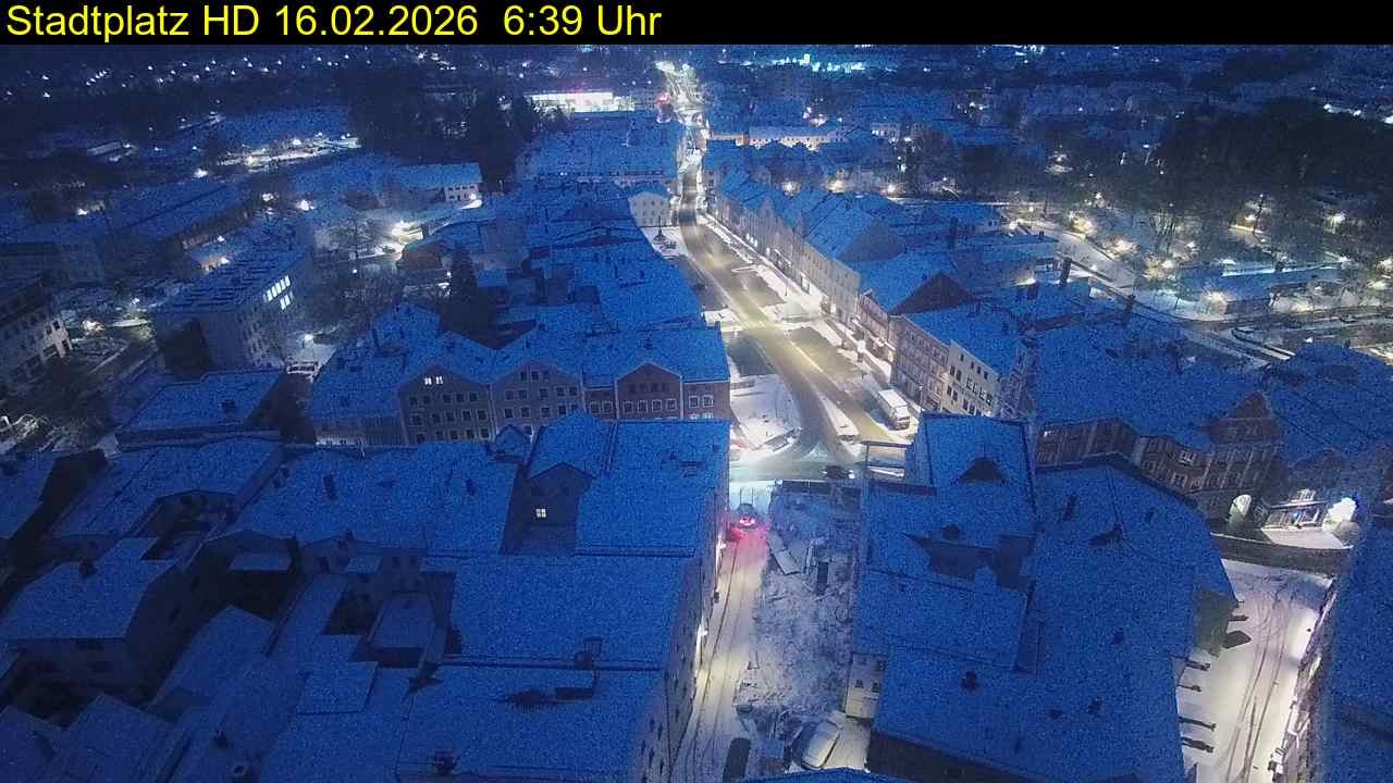 Archiv Foto Webcam Stadtplatz Eggenfelden