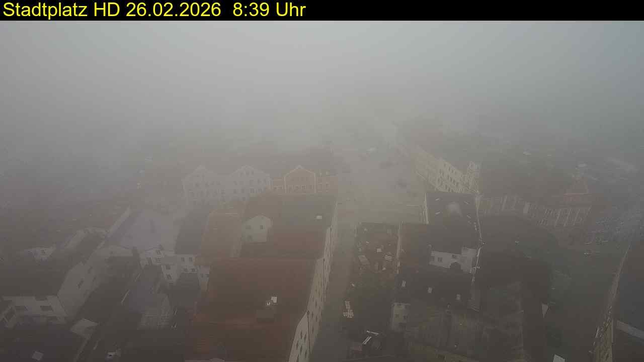 Archiv Foto Webcam Stadtplatz Eggenfelden