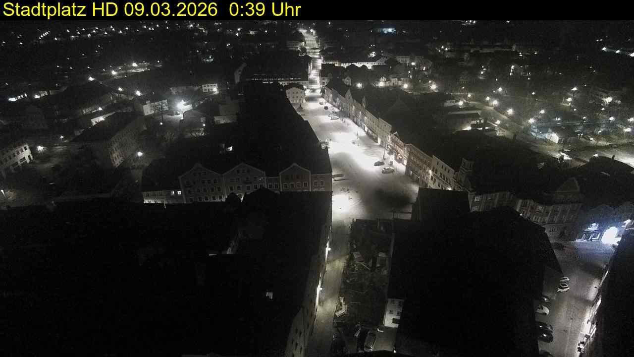 Archiv Foto Webcam Stadtplatz Eggenfelden
