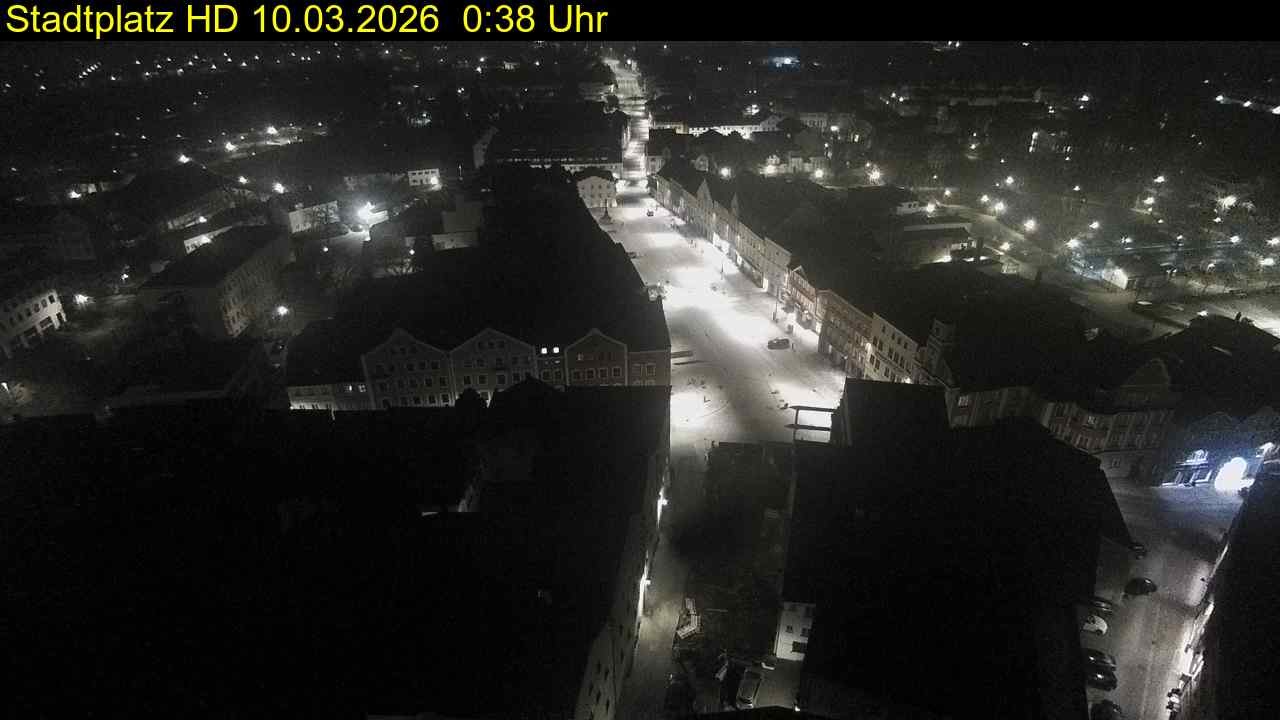 Archiv Foto Webcam Stadtplatz Eggenfelden