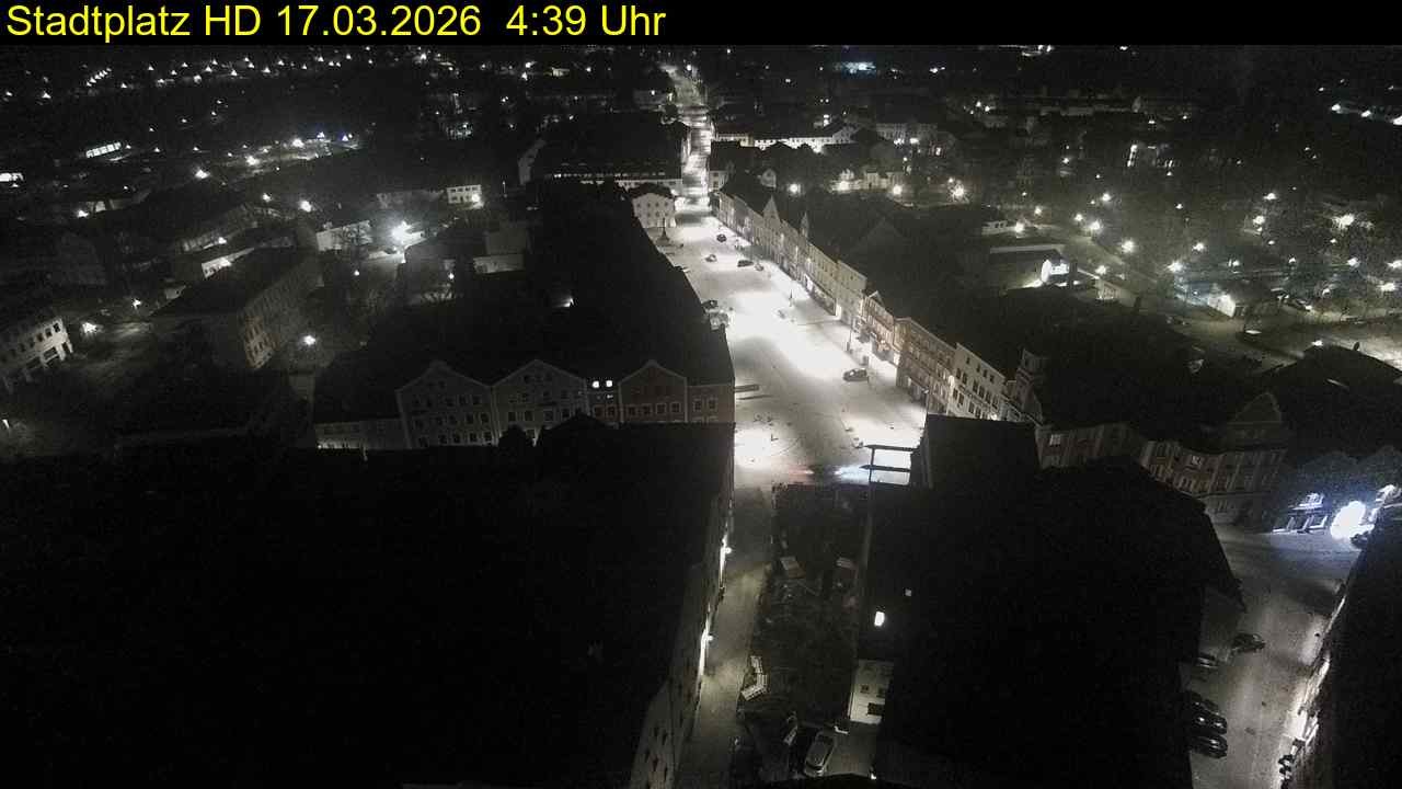 Archiv Foto Webcam Stadtplatz Eggenfelden