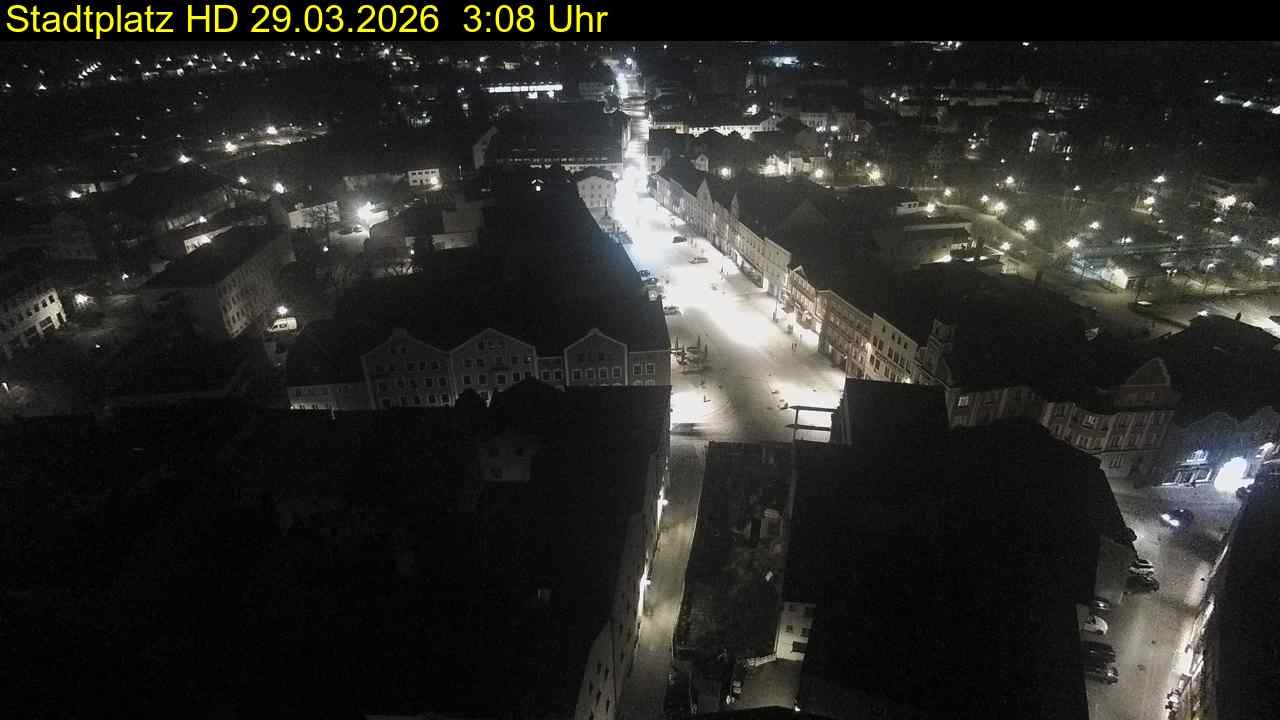 Archiv Foto Webcam Stadtplatz Eggenfelden