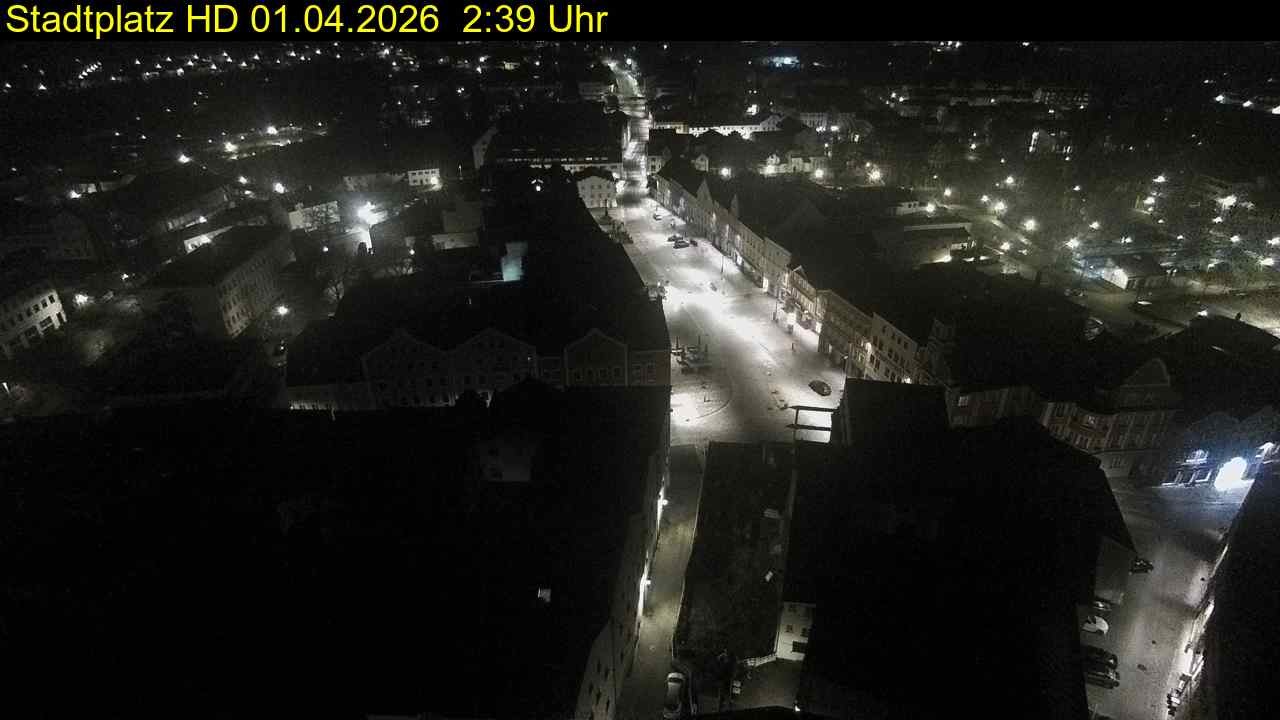 Archiv Foto Webcam Stadtplatz Eggenfelden