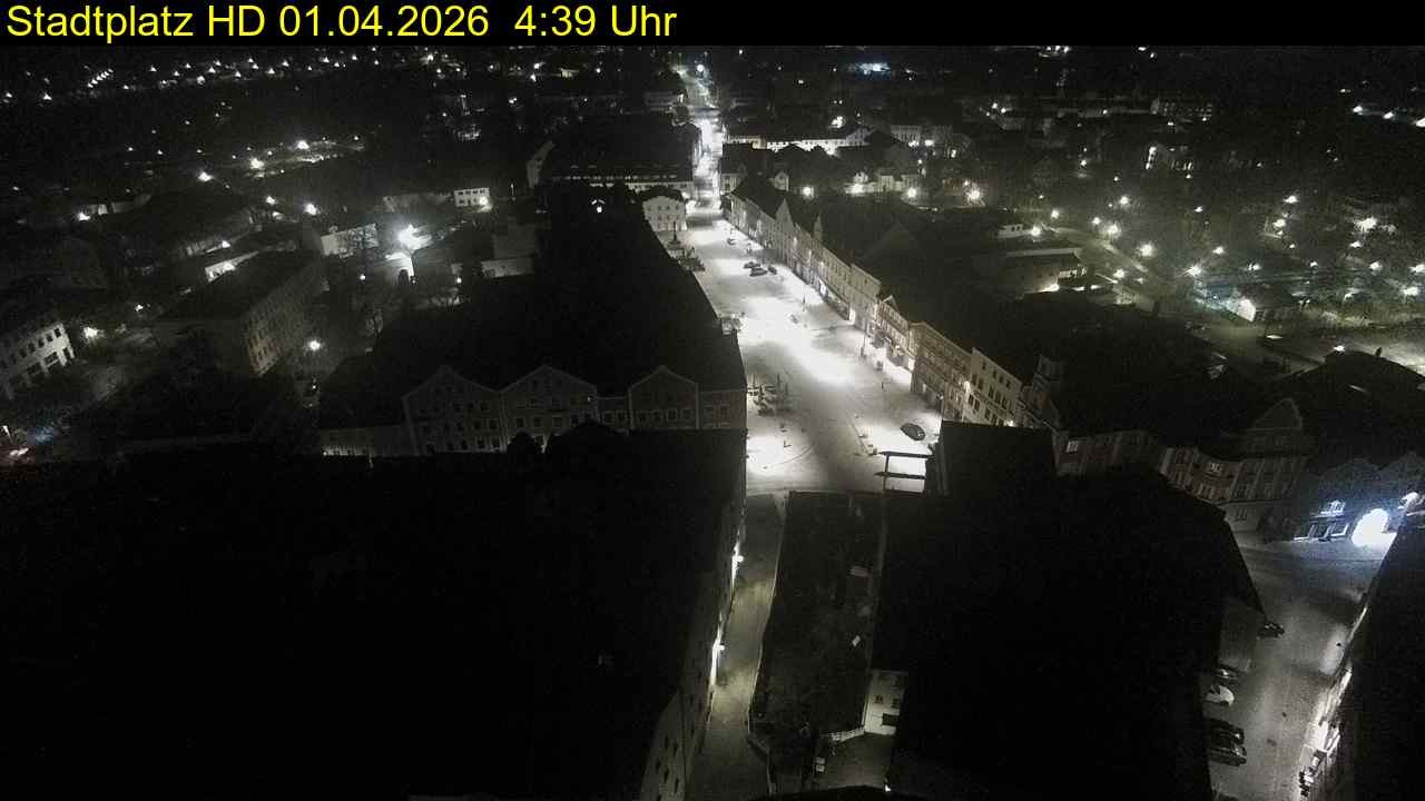 Archiv Foto Webcam Stadtplatz Eggenfelden