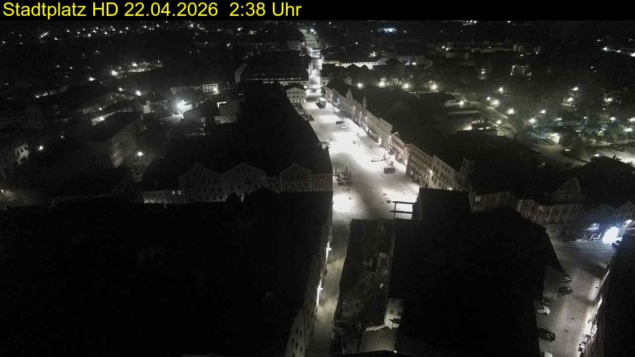 Archiv Foto Webcam Stadtplatz Eggenfelden