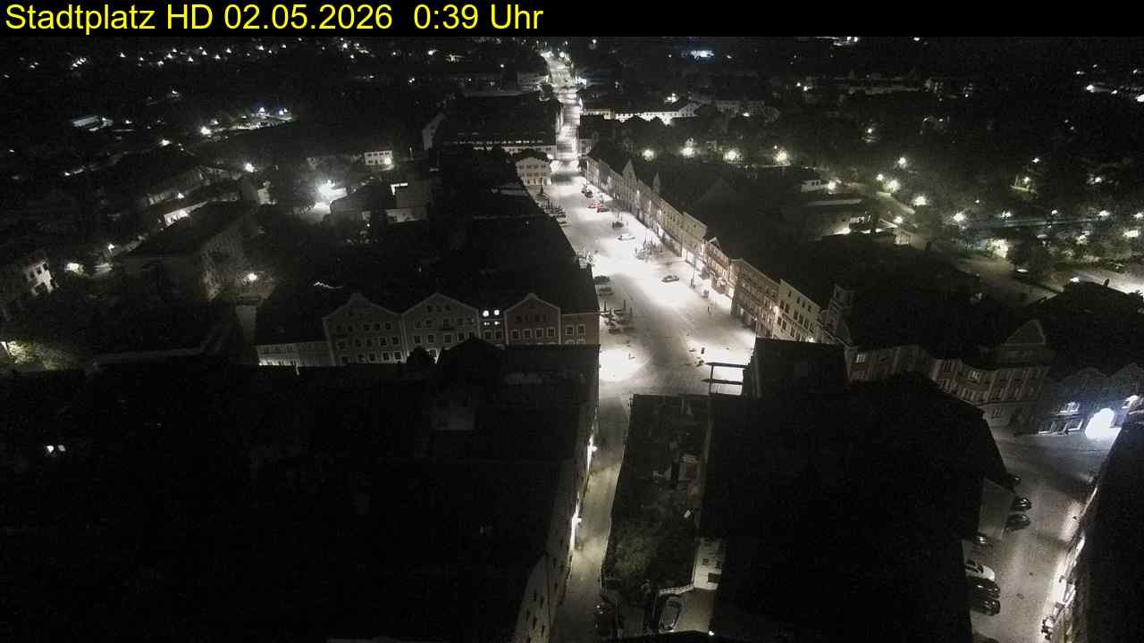 Archiv Foto Webcam Stadtplatz Eggenfelden