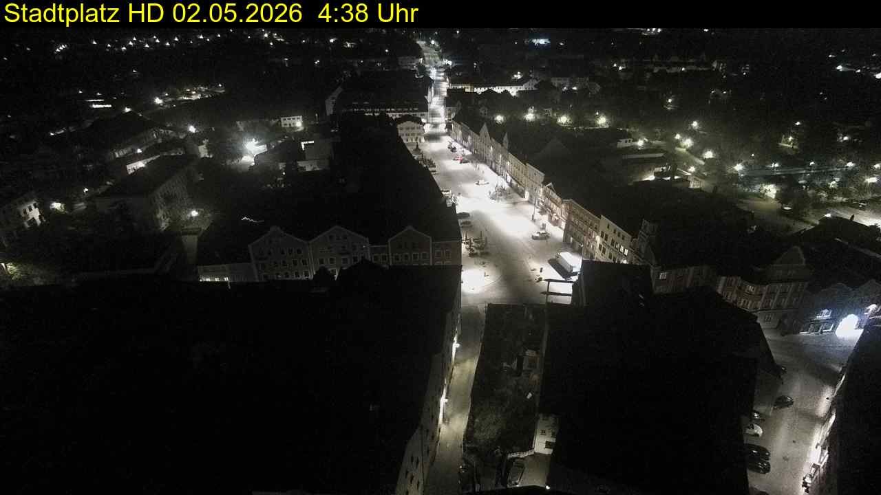 Archiv Foto Webcam Stadtplatz Eggenfelden