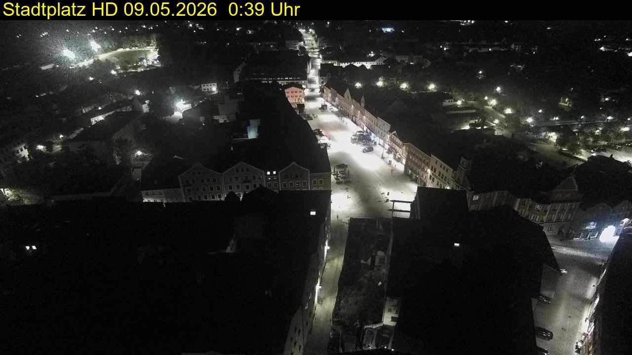 Archiv Foto Webcam Stadtplatz Eggenfelden