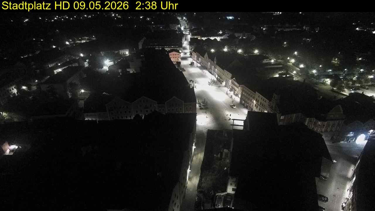 Archiv Foto Webcam Stadtplatz Eggenfelden