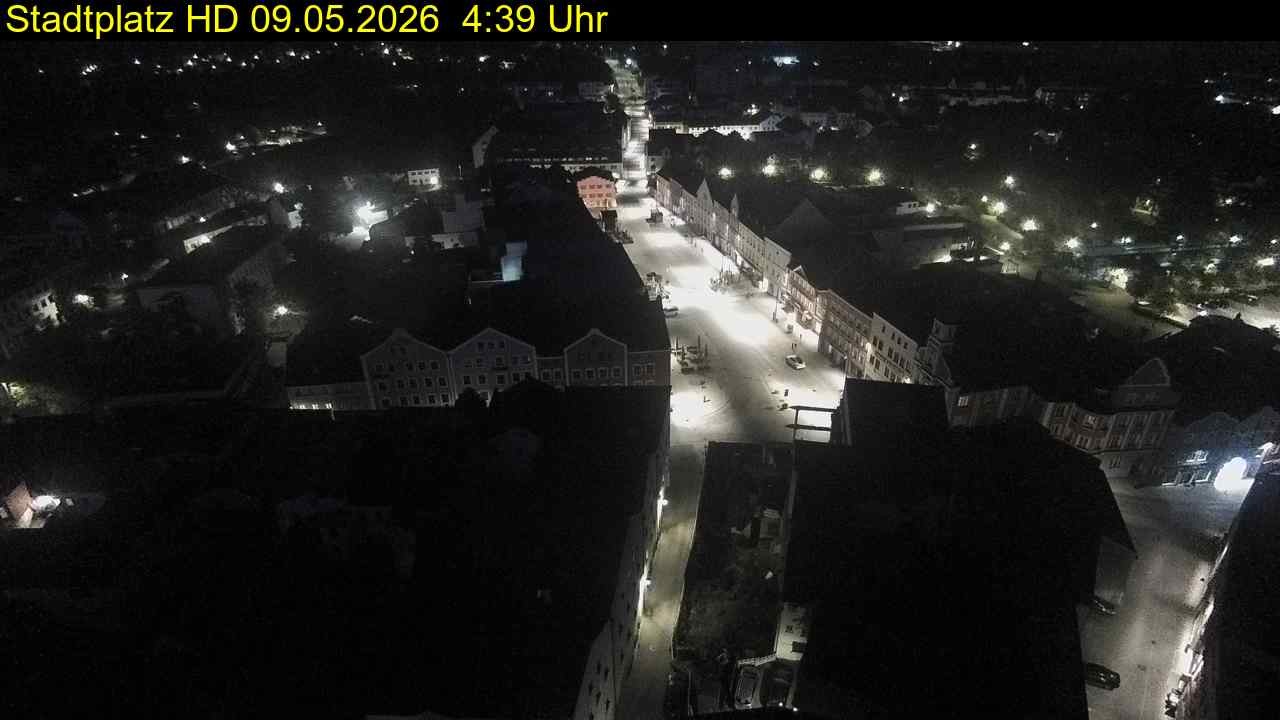 Archiv Foto Webcam Stadtplatz Eggenfelden