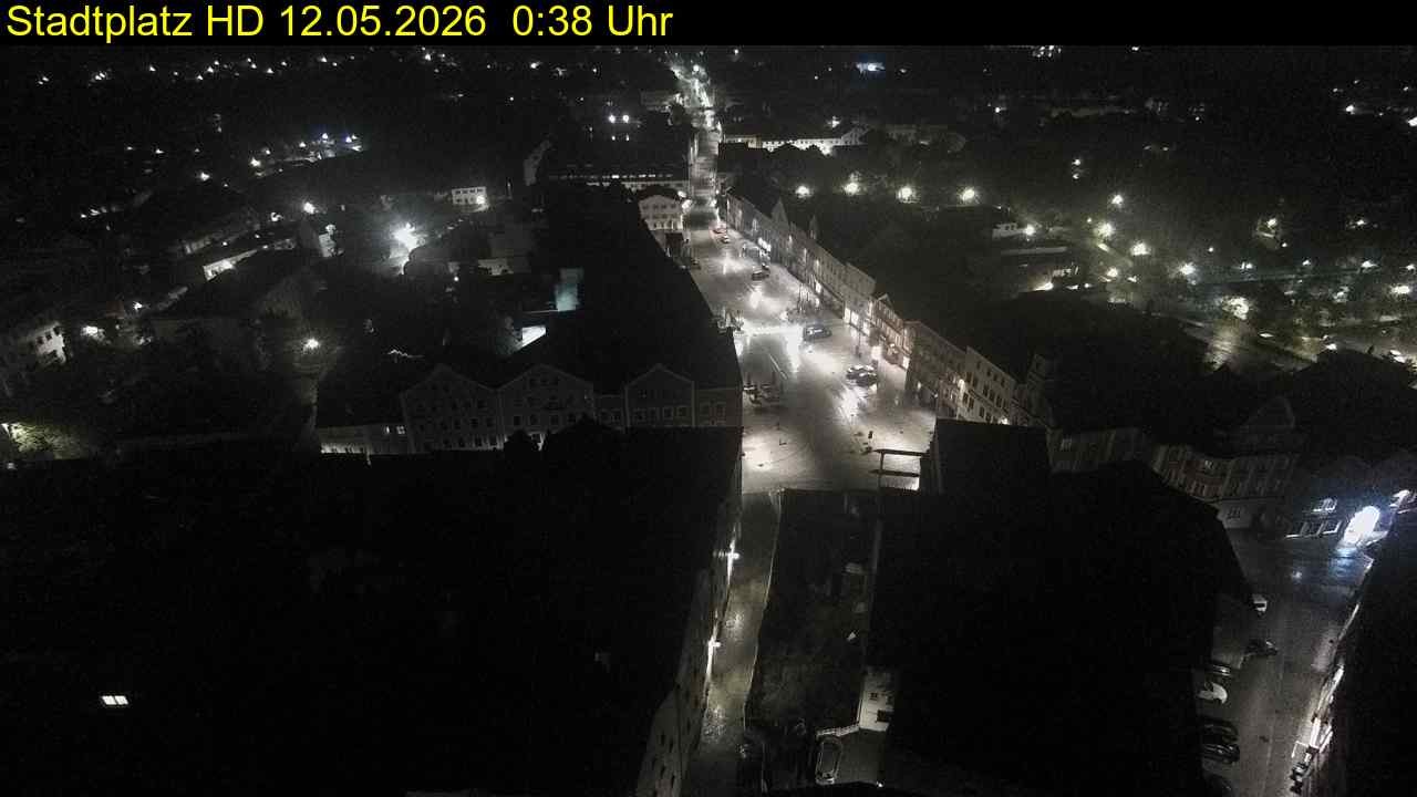 Archiv Foto Webcam Stadtplatz Eggenfelden