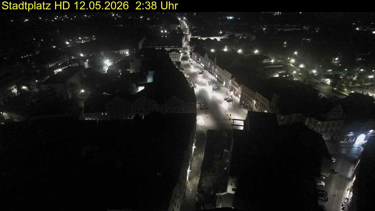 Archiv Foto Webcam Stadtplatz Eggenfelden