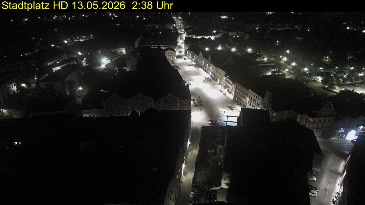 Archiv Foto Webcam Stadtplatz Eggenfelden