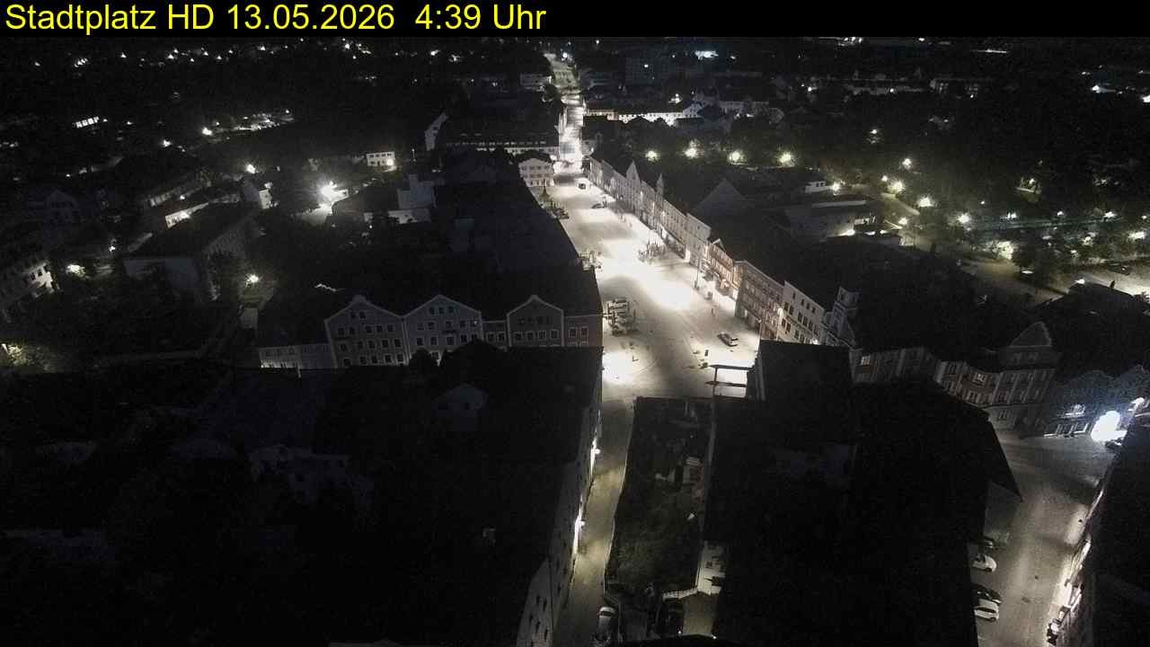 Archiv Foto Webcam Stadtplatz Eggenfelden