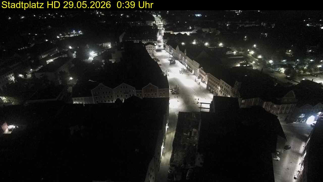 Archiv Foto Webcam Stadtplatz Eggenfelden