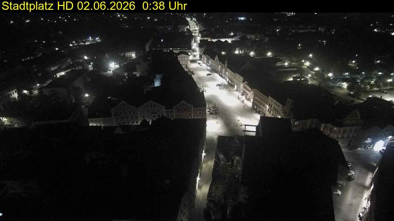 Archiv Foto Webcam Stadtplatz Eggenfelden