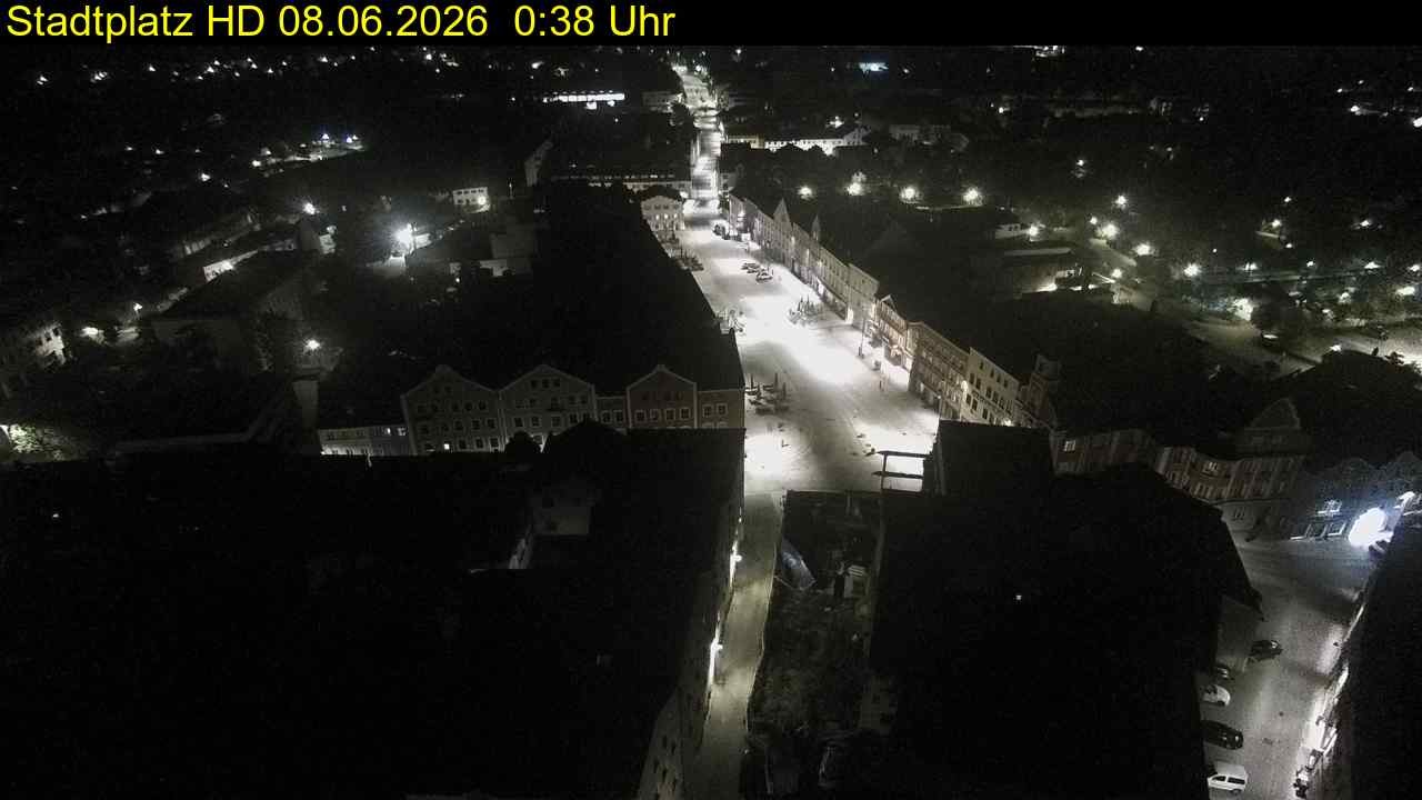 Archiv Foto Webcam Stadtplatz Eggenfelden