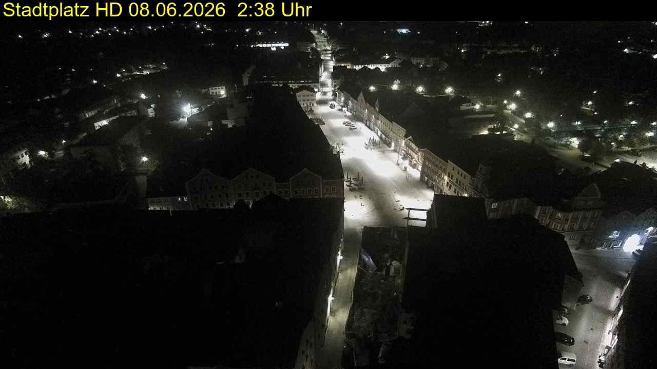 Archiv Foto Webcam Stadtplatz Eggenfelden