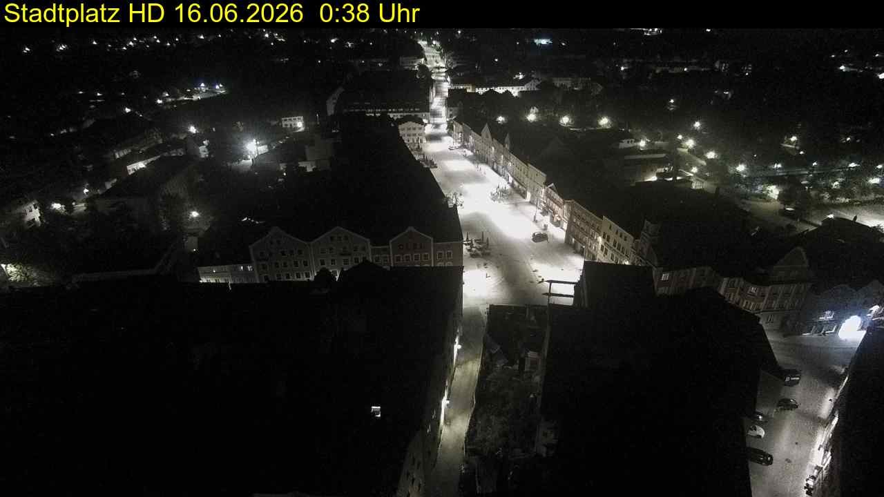Archiv Foto Webcam Stadtplatz Eggenfelden