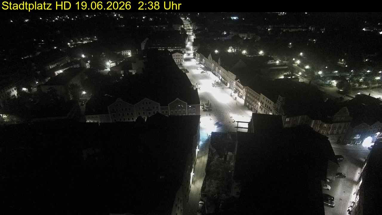 Archiv Foto Webcam Stadtplatz Eggenfelden