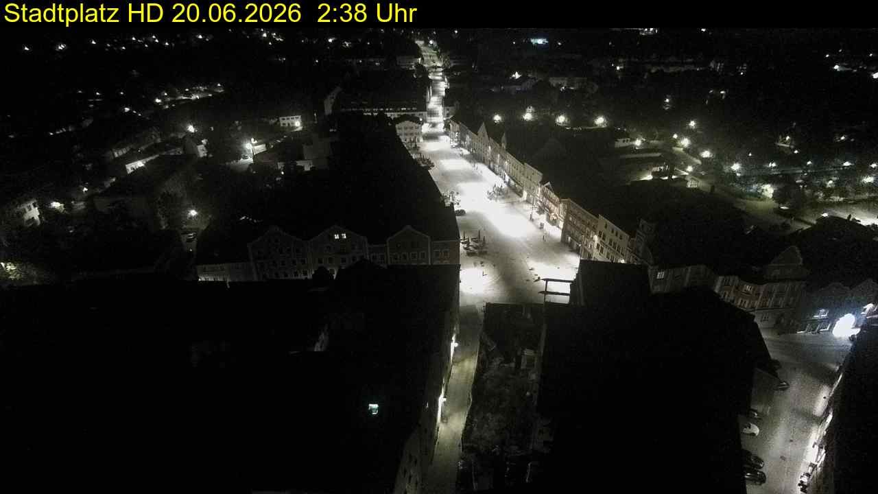 Archived image Webcam Town Square in Eggenfelden