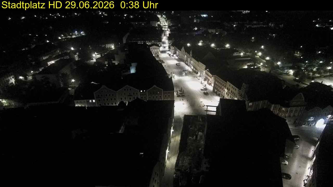 Archived image Webcam Town Square in Eggenfelden
