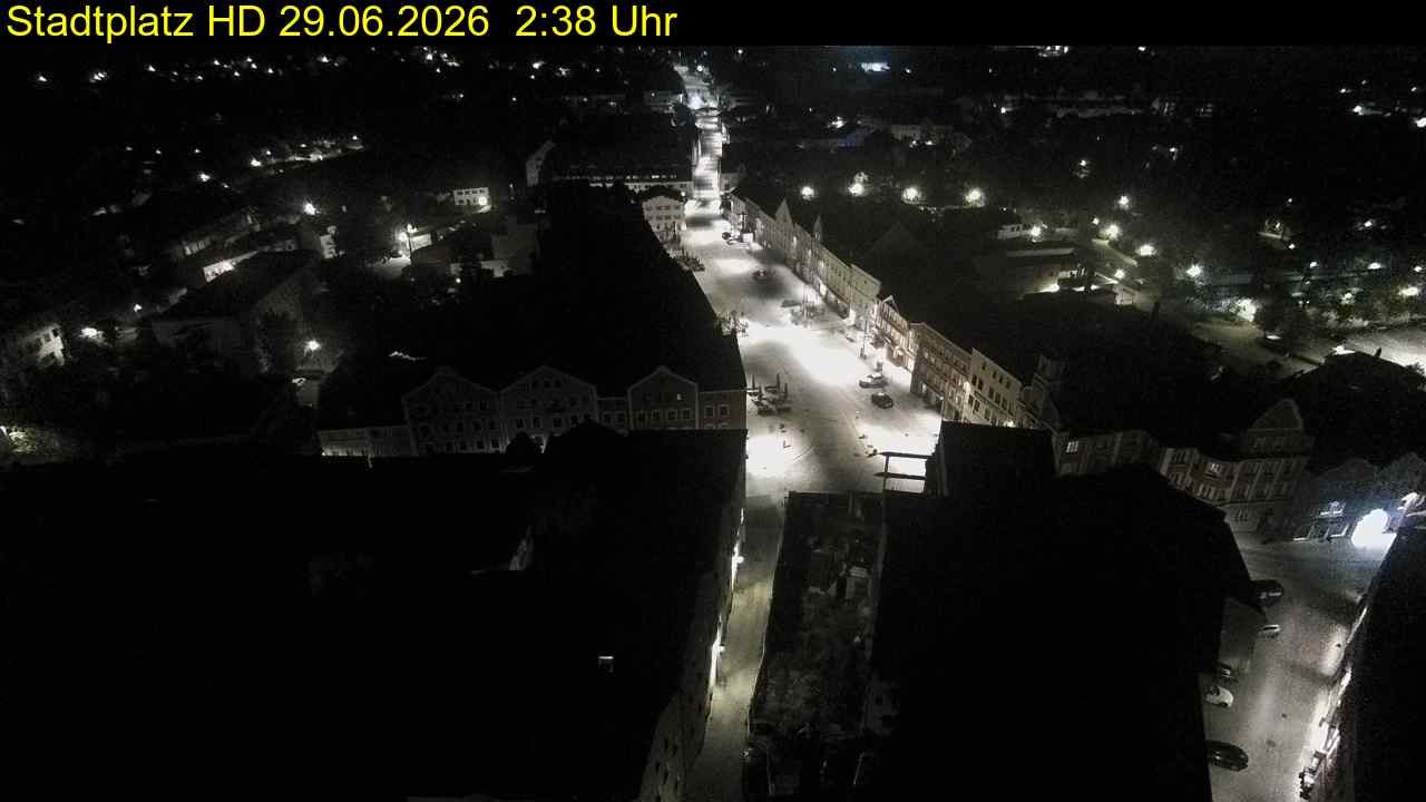 Archived image Webcam Town Square in Eggenfelden
