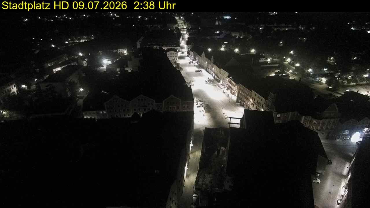 Archiv Foto Webcam Stadtplatz Eggenfelden