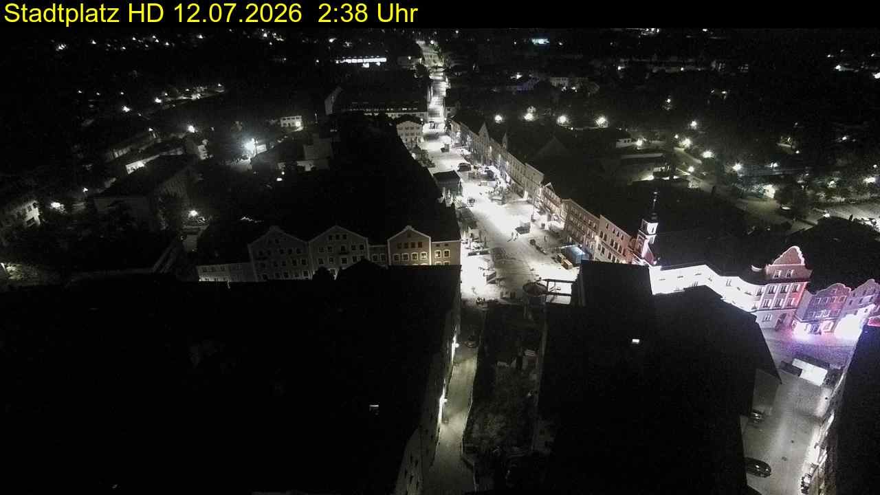 Archiv Foto Webcam Stadtplatz Eggenfelden
