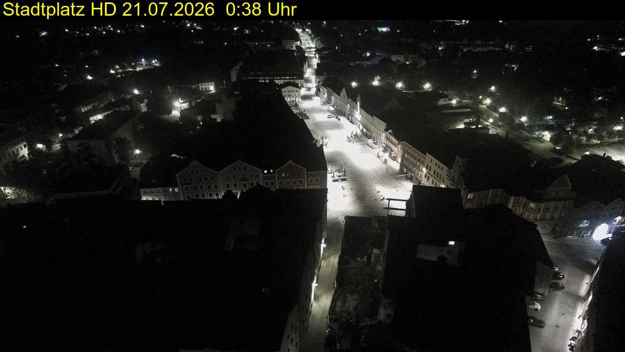 Archiv Foto Webcam Stadtplatz Eggenfelden