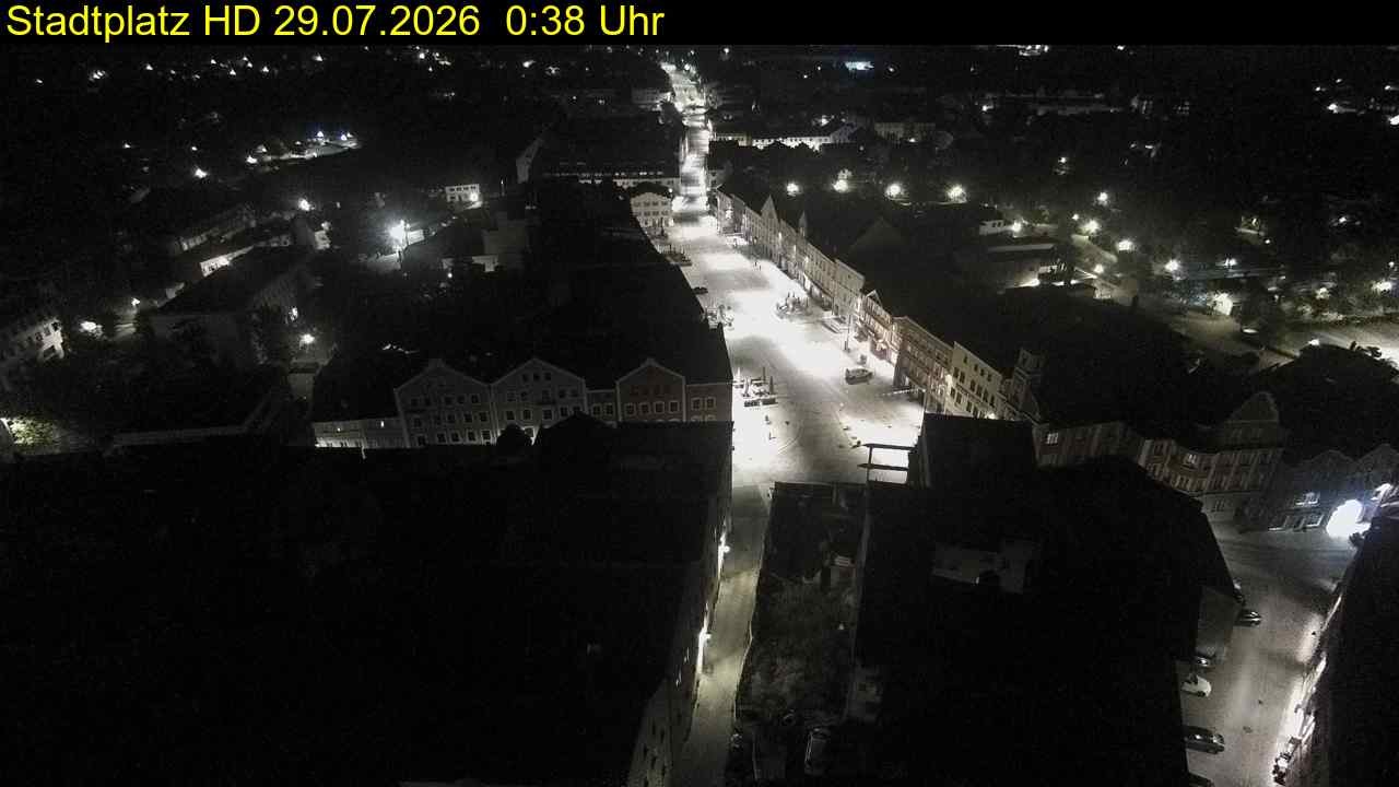 Archiv Foto Webcam Stadtplatz Eggenfelden