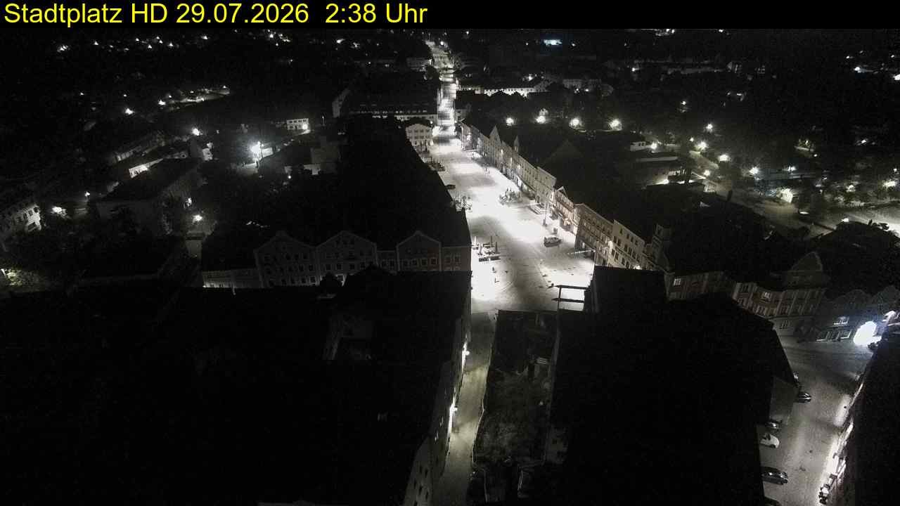Archiv Foto Webcam Stadtplatz Eggenfelden