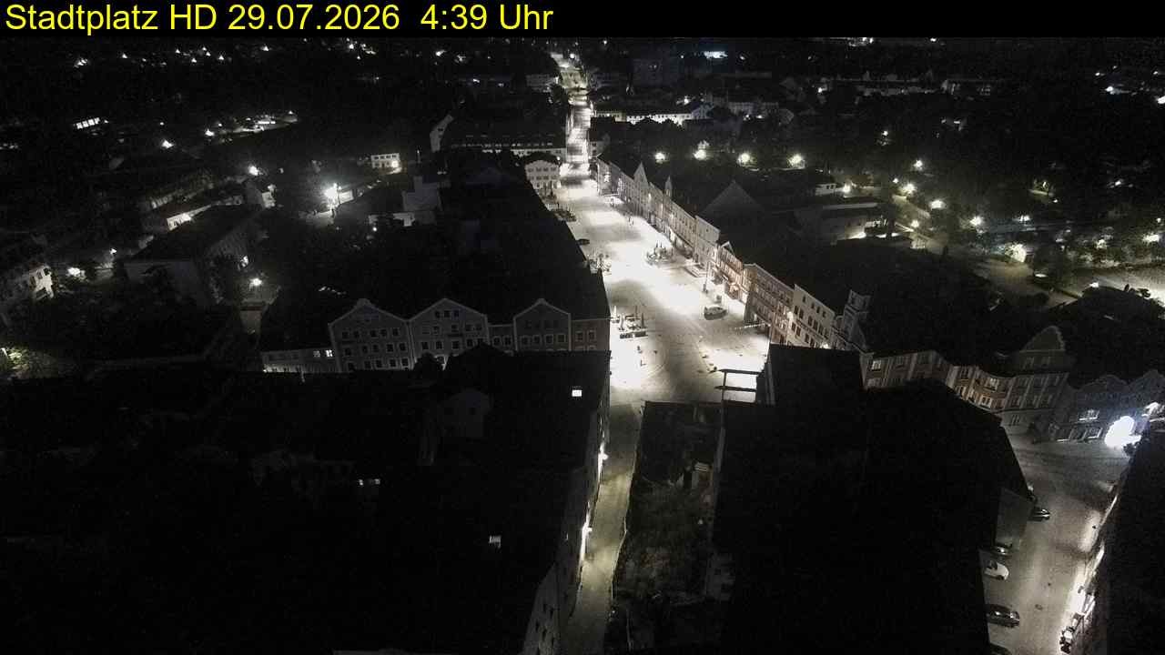 Archiv Foto Webcam Stadtplatz Eggenfelden